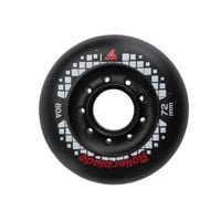 Zestaw 4 kółek Rollerblade Apex 72/80A Black Junior