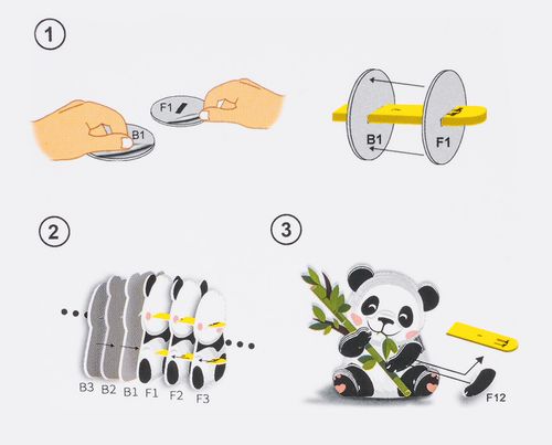 3D Puzzle Panda na Arena.pl