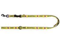 Przepinana smycz dla psa z mocnym szyciem - Dingo City Nie Dotykaj 2x220cm