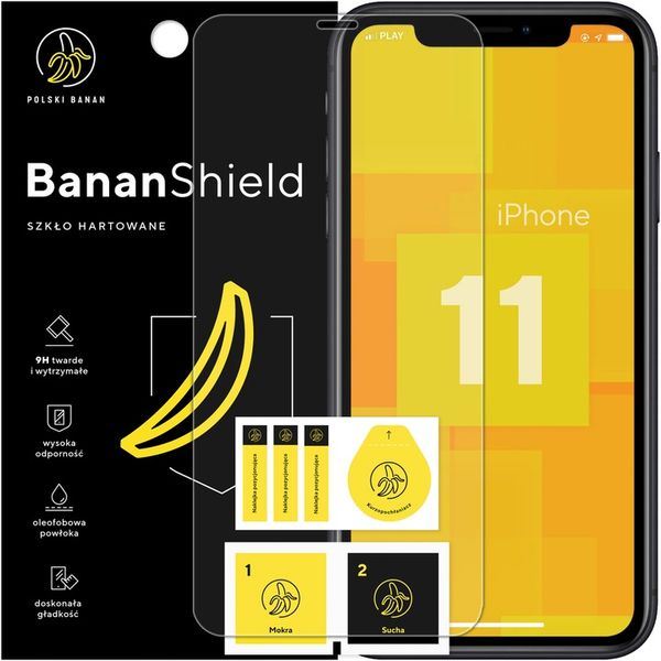 Szkło hartowane 9H BananShield do Apple iPhone 11 zdjęcie 1
