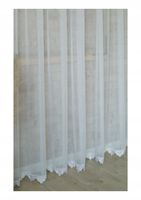 Firana 500x260 balkon, gipiura 8 cm dzwoneczek