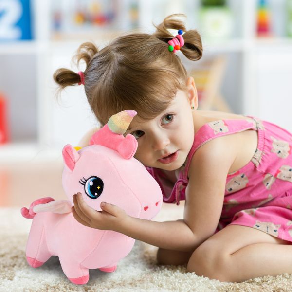 Pluszowy Jednorożec z Torebką Maskotka Przytulanka Unicorn zdjęcie 3