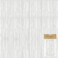 KURTYNA IMPREZOWA BIAŁA NA PRZYJECIE URODZINOWE 100x200 cm