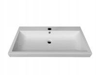 UMYWALKA ŁAZIENKA 80x40 na szafkę BIAŁA