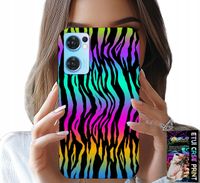 ETUI DO OPPO RENO7 5G - ABSTRAKCYJNE KOLOROWE WZORY CASE + FOLIA