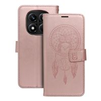 Kabura MEZZO Book do XIAOMI Redmi Note 14 PRO 4G łapacz snów złoty róż