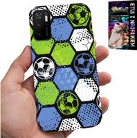 ETUI DO XIAOMI POCO M3 PRO 5G - PIŁKARSKIE WZORY PLECKÓW FOOTBALL CASE