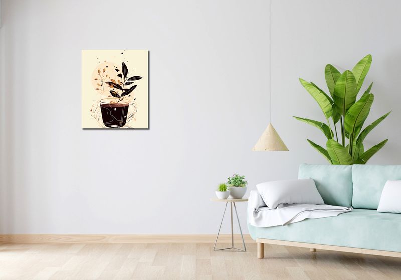 Obraz 50x60cm Jesienna Donica zdjęcie 2