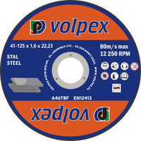 Tarcza do cięcia metalu 1,6 x 125 x 22,2 mm A46TBF Polska produkcja