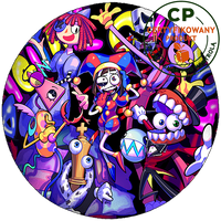 Opłatek na tort Pomni - The Amazing Digital Circus