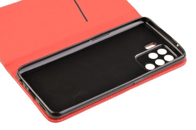 Etui Smart do OPPO Reno 5 Lite czerwony zdjęcie 4
