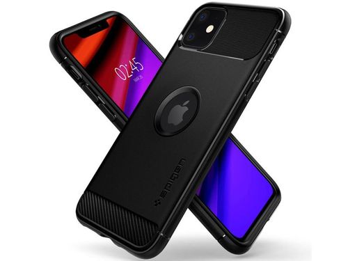 Etui Spigen Rugged Armor do Apple iPhone 11 Matte Black na Arena.pl