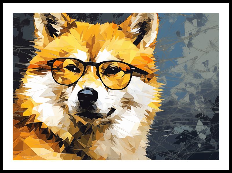 Plakat 70x50cm Intelektualny Psiak zdjęcie 3