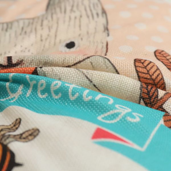 Poszewka na poduszkę z zajączkiem Hello Sping 45x45cm zdjęcie 5