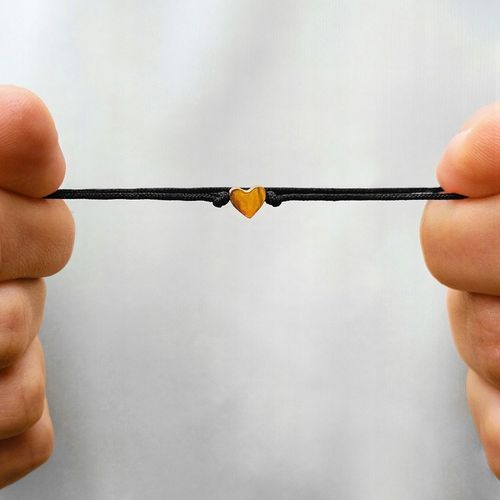 BRANSOLETKI BFF DLA 2 PRZYJACIÓŁEK ZŁOTE SERCE REGULOWANE STAL CHIRURGICZNA na Arena.pl