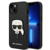Etui Karl Lagerfeld do iPhone 15 Plus, iPhone 14 Plus, Czarny