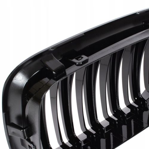 Nerki grill atrapa kratka czarny połysk BMW 3 E46 1998-01 przed liftingiem na Arena.pl