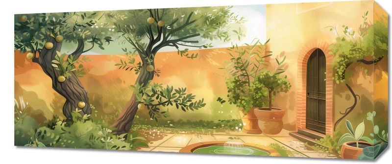 Obraz 70x30cm Słoneczny Dzień zdjęcie 1