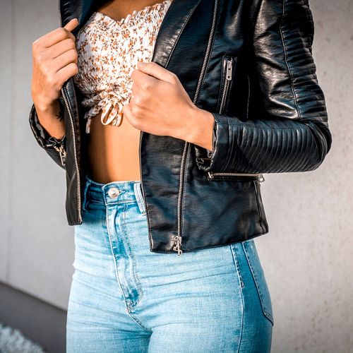 kurtka czarna ramoneska l na Arena.pl