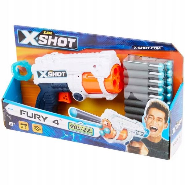 Pistolet excel fury 4 xshot