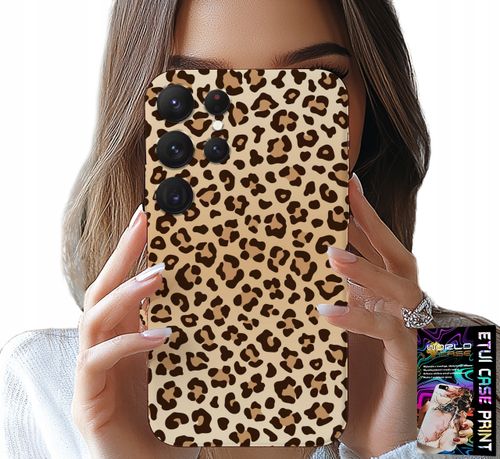 ETUI DO SAMSUNG GALAXY S22 Ultra - PLECKI W PANTERKĘ MODNE KOBIECE WZORY na Arena.pl