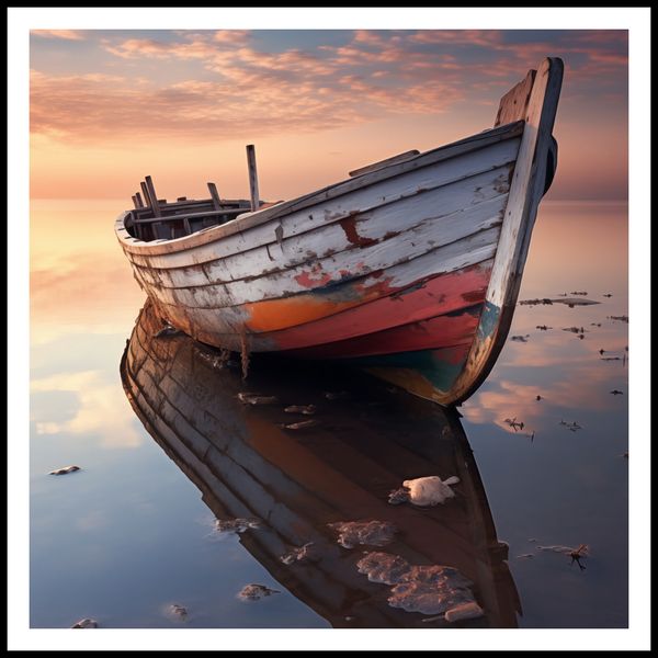 Plakat 80x80cm Odosobniona Przystań zdjęcie 3