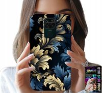ETUI DO XIAOMI NOTE 9 - ELEGANCKIE ZŁOTE MODNE WZORY FUTERAŁ