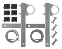 Uchwyt masztu kominowy opaska kominowa obejma 5m stalowa ocynkowana Luxon