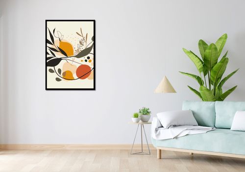 Plakat 67,5x95cm Botaniczny Wir na Arena.pl