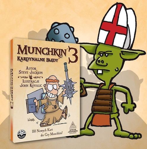 Gra Munchkin 3 Kardynalne Błędy Dodatek na Arena.pl