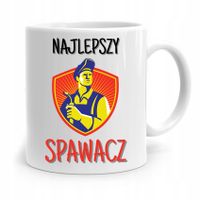 Kubek Prezent Dla Spawacza Najlepszy Spawacz Z Nadrukiem Ze Zdjęciem