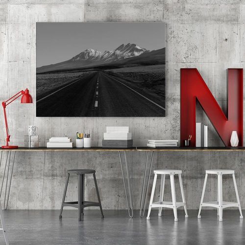 Obraz na płótnie - Canvas, Autostrada w górach 120x80 na Arena.pl
