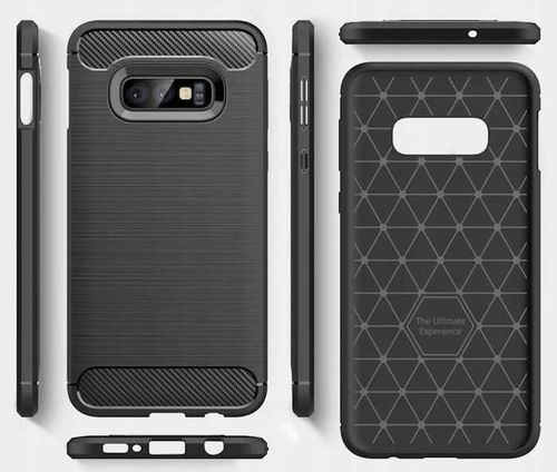 Spacecase Carbon Galaxy S10E Czarny na Arena.pl