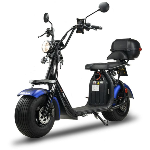 Skuter elektryczny BILI COCO STRONG - niebieski zdjęcie 1