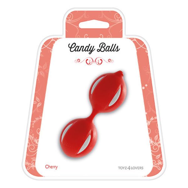 Kulki-PALLINE CANDY BALLS CHERRY RED zdjęcie 1
