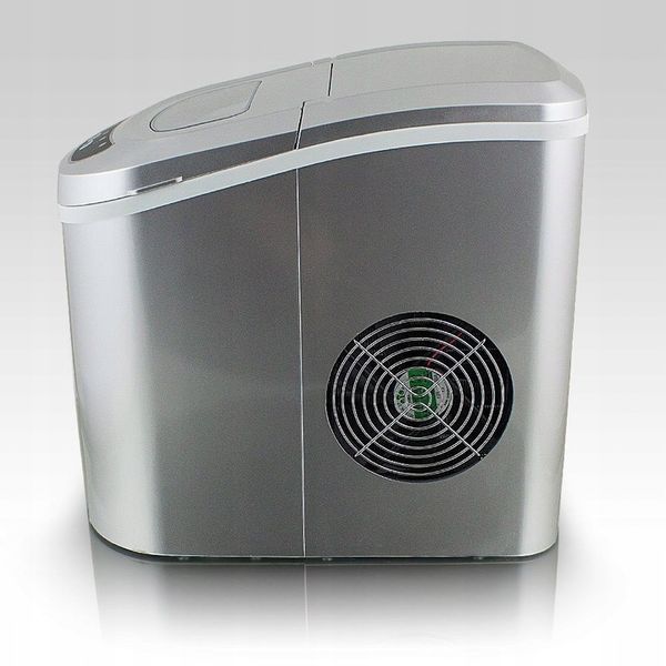 Kostkarka do lodu MOCNA srebrna REGULACJA WIELKOŚCI KOSTEK WYDAJNA BAROWA zdjęcie 11