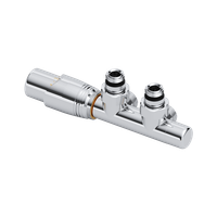 Volaro 2.0 zestaw zintegrowany termostat grzejnikowy lewy, chrom