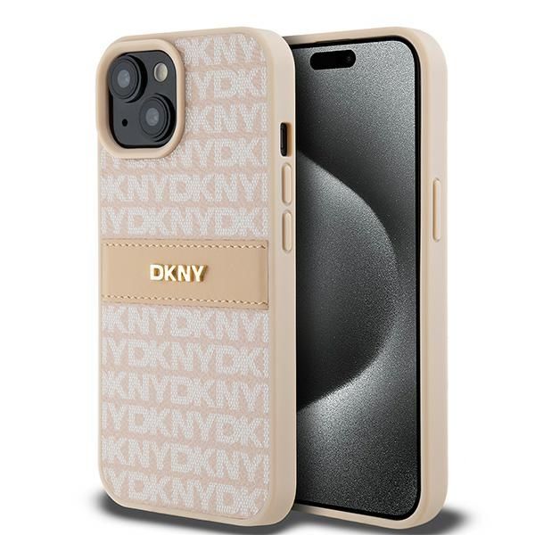 Etui DKNY do iPhone 15, iPhone 14, iPhone 13, Różowy zdjęcie 1