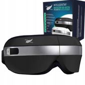 MASAZER DO TWARZY OCZU Z CIEPŁYM KOMPRESEM, 4 TRYBY MASAZU BLUETOOTH REGULA