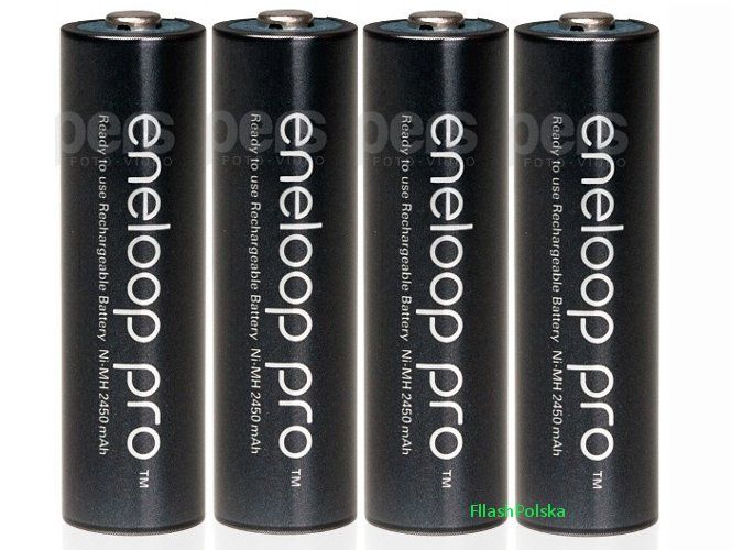 4x PANASONIC ENELOOP PRO 2550 mAh R6 AA JAPAN zdjęcie 9