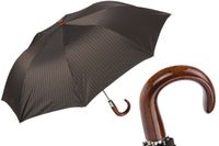 KLASYCZNY PARASOL SKŁADANY Z RĄCZKĄ POD DREWNO | Luksusowy Parasol Pasotti