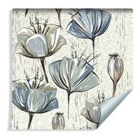 Tapeta Ścienna Tulipany w Stylu Vintage Retro ROLKA 10m