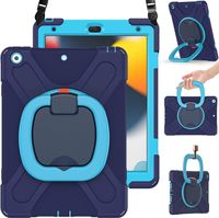 Etui do Samsung Galaxy Tab A7 z Podstawką i Pasek na Ramię Niebieskie