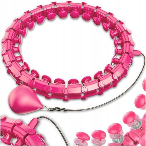 HULA HOP Z OBCIĄŻENIEM Odchudzające Obciążnikiem Smart z Wypustkami HULAHOP na Arena.pl