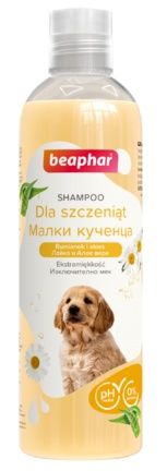 Łagodny szampon dla szczeniąt z aloesem i rumiankiem - Beaphar Puppy 250ml na Arena.pl
