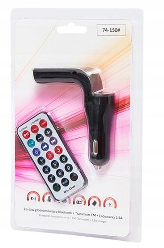 Transmiter Fm Bluetooth Usb Micro Sd Aux Ładowarka na Arena.pl
