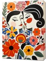 Obraz 50x70cm Kwiatowy Romans