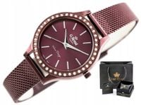 ZEGAREK DAMSKI G. ROSSI mesh siatka +BOX +GRAWER
