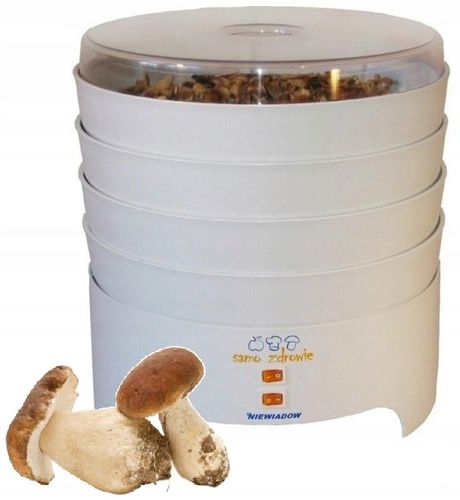 NIEWIADÓW 970.01PP POLSKA suszarka do grzybów ziół owoców 300W 4 sita 30cm na Arena.pl
