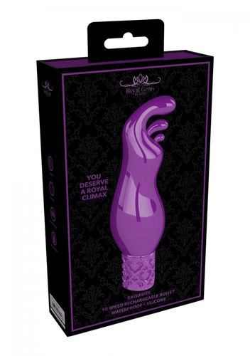exquisite   rechargeable silicone bullet   purple na Arena.pl